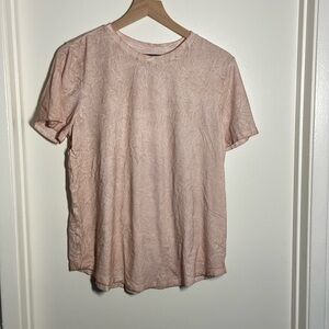 Lululemon pink tie dye shirt